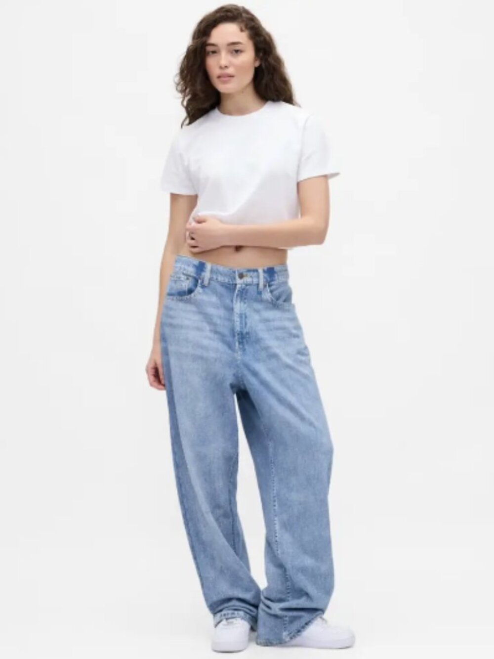 Gap × BÉIS Knit Denim Baggy sweatpant jeans size medium oversized comfy